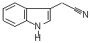 3-吲哚乙腈分子式结构图