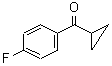 环丙基-4-氟苯基酮分子式结构图