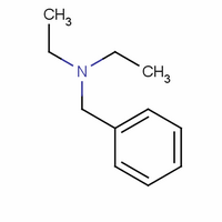 N,N-二乙基苄胺分子式结构图