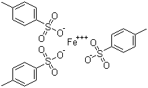 对甲苯磺酸铁分子式结构图