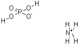 磷酸一铵分子式结构图