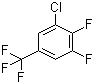 3-氯-4,5-二氟三氟甲苯分子式结构图