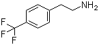 2-(4-三氟甲基苯基)乙胺分子式结构图