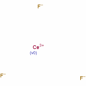 三氟化铈分子式结构图