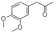 3,4-二甲氧基苯丙酮分子式结构图