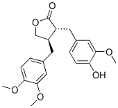 牛蒡子苷元分子式结构图