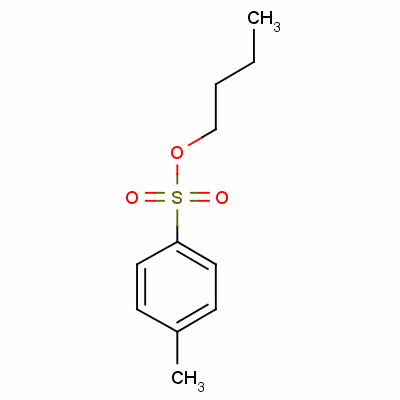 对甲苯磺酸正丁酯分子式结构图