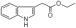 吲哚-3-乙酸乙酯分子式结构图