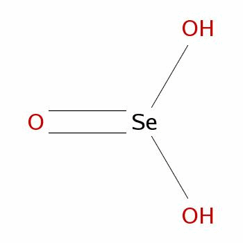硒脲酸分子式结构图