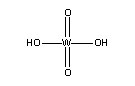 钨酸分子式结构图
