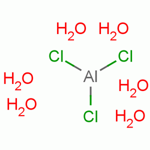 三氯化铝(六水)分子式结构图