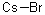 溴化铯分子式结构图