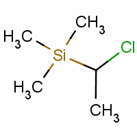 (1-氯乙基)三甲基硅烷分子式结构图