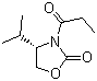 (S)-4-异丙基-3-丙酰基-2-恶唑烷酮分子式结构图