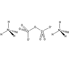 重铬酸铵分子式结构图