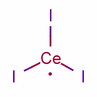 碘化铈(III)分子式结构图