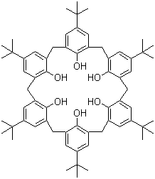 4-叔丁基杯[6]芳烃分子式结构图