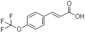 对三氟甲氧基肉桂酸分子式结构图