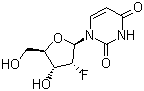 2'-氟-2'-脱氧尿苷分子式结构图