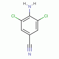 4-氨基-3,5-二氯苯甲腈分子式结构图