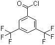 3,5-双三氟甲基苯甲酰氯分子式结构图