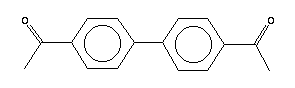 4,4'-二乙酰联苯分子式结构图