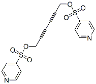 2,4-己二炔-1,6-二醇双(偶氮苯-4-磺酸盐)分子式结构图