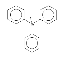 甲基三苯基硅烷分子式结构图