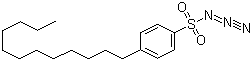 对十二烷基苯磺酰叠氮分子式结构图