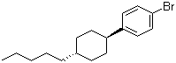 4-戊基环己基溴苯分子式结构图