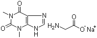 茶碱甘氨酸钠分子式结构图