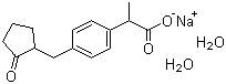 洛索洛芬钠分子式结构图