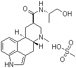 甲磺酸二氢麦角碱分子式结构图