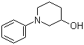 1-苯基哌啶-3-醇分子式结构图