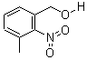 3-甲基-2-硝基苯甲醇分子式结构图