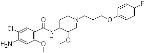 西沙泌利分子式结构图