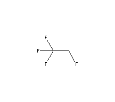 四氟乙烷分子式结构图