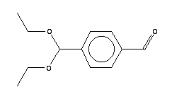 对苯二甲醛缩二乙醛分子式结构图