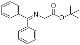 N-二苯亚甲基-甘氨酸叔丁酯分子式结构图