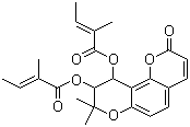 白花前胡乙素分子式结构图