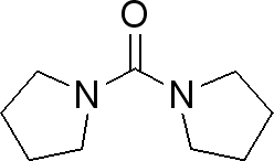 1,1'-羰基二吡咯烷分子式结构图