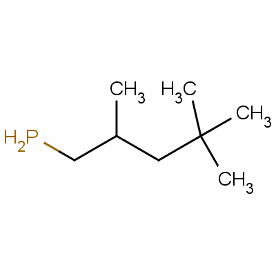 一异辛基膦分子式结构图