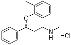 盐酸托莫西汀分子式结构图