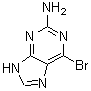 2-氨基-6-溴嘌呤分子式结构图