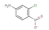 3-氯-4-硝基苯胺分子式结构图