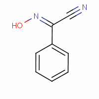 Α-羟亚胺基-苯乙腈分子式结构图