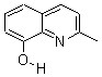 8-羟基喹哪啶分子式结构图