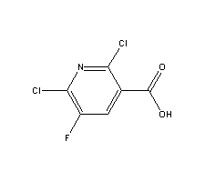 氟氯烟酸分子式结构图