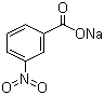 3-硝基苯甲酸钠分子式结构图