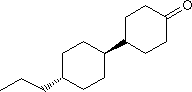 丙基双环己基酮分子式结构图